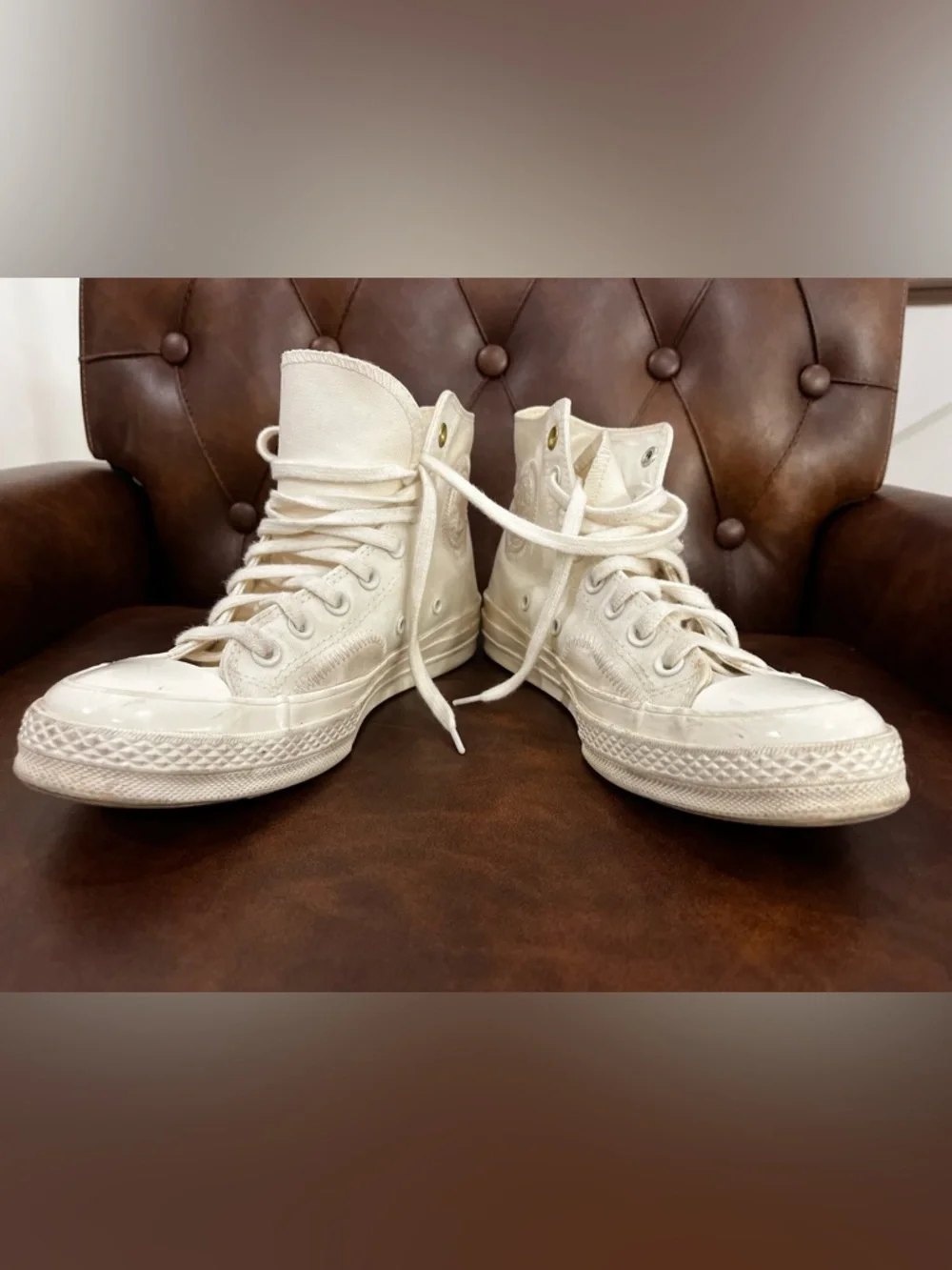 Classic Converse Chuck Taylor All Star High Top Sneakers in White